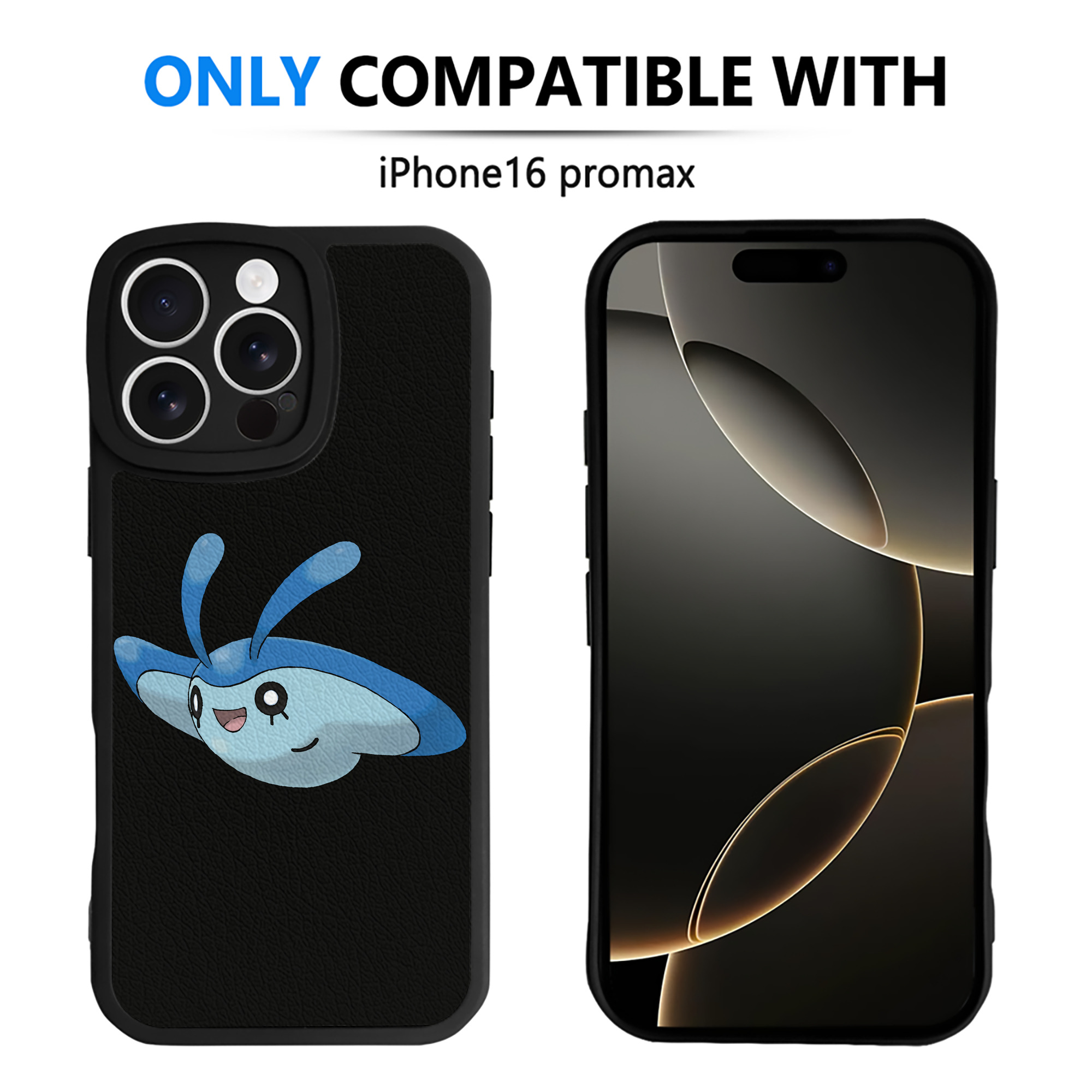 （画像用） ポケットモンスター Pokémon 【iPhone 16シリーズ対応】シリコンスマホケース（レザー調） 材質：シリコン